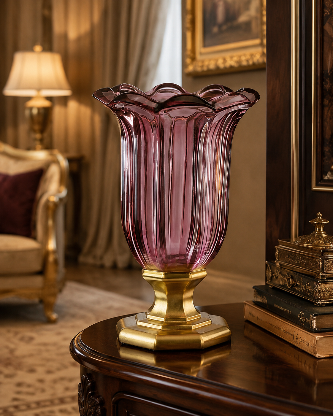 VASO DALIA C.V. CRISTAL | in vetro | 22x32cm
