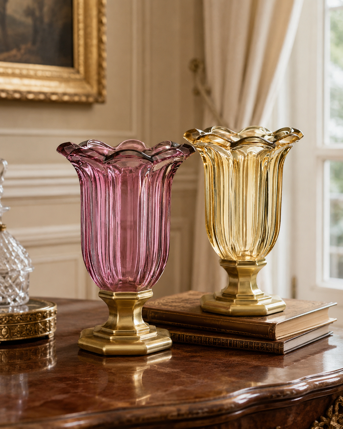 VASO DALIA C.V. CRISTAL | in vetro | 22x32cm
