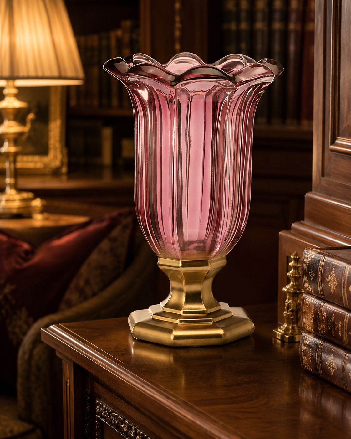 VASO DALIA C.V. CRISTAL | in vetro | 22x32cm