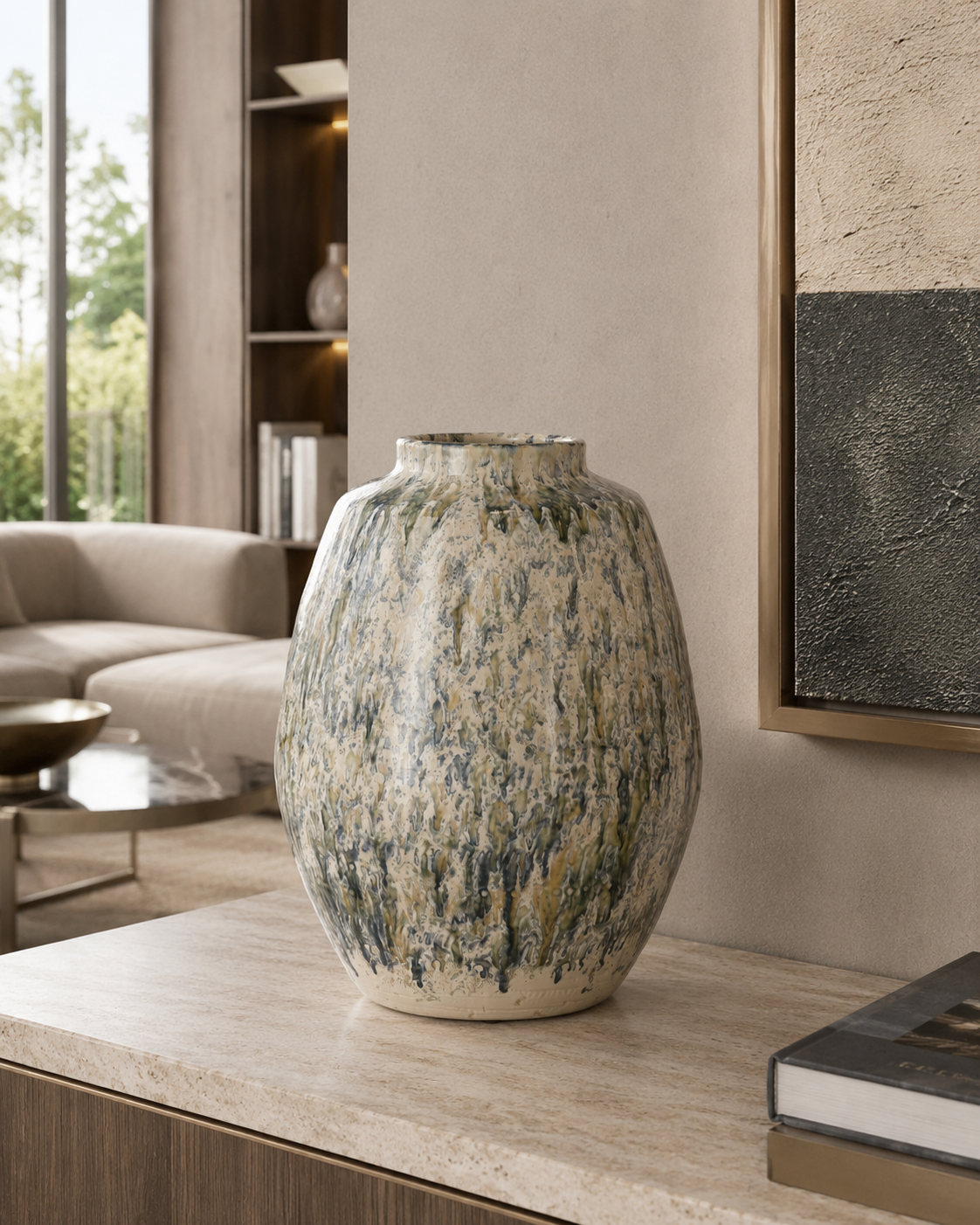 VASO ESMA MELANGE BIZZOTTO | in ceramica | Ø30,5x41cm