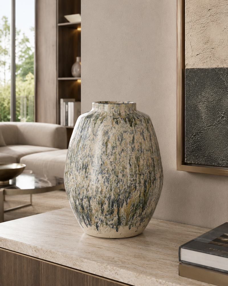 VASO ESMA MELANGE BIZZOTTO - in ceramica - Ø30,5x41cm | Adele Cherie