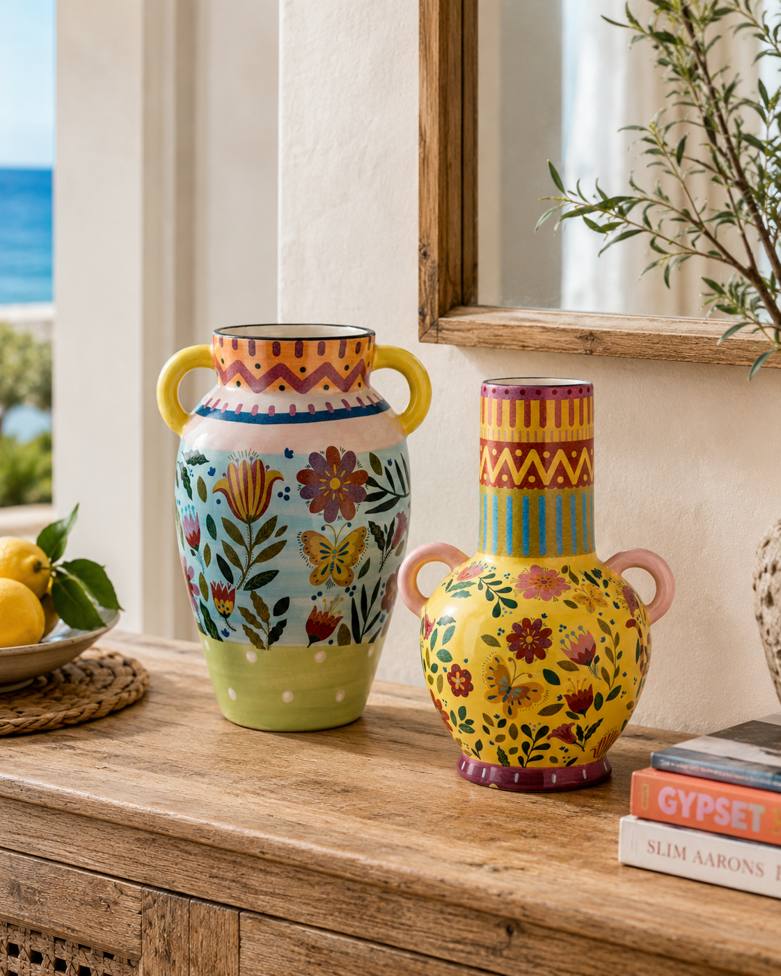 VASE MEXIQUE FADE MAISON | en céramique diverses couleurs | diverses tailles