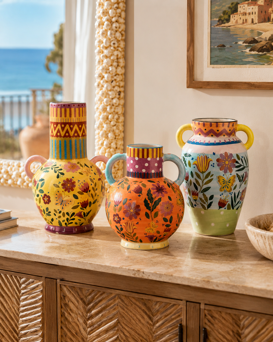 VASE MEXIQUE FADE MAISON | en céramique diverses couleurs | diverses tailles