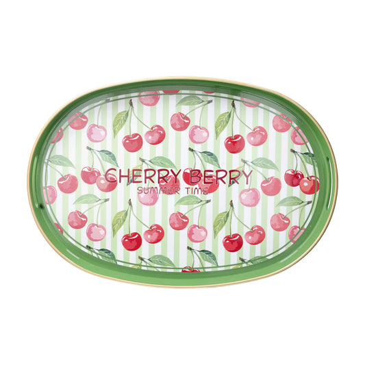 VASSOIO CHERRY ANDREA FONTEBASSO | in plastica | 44x30cm