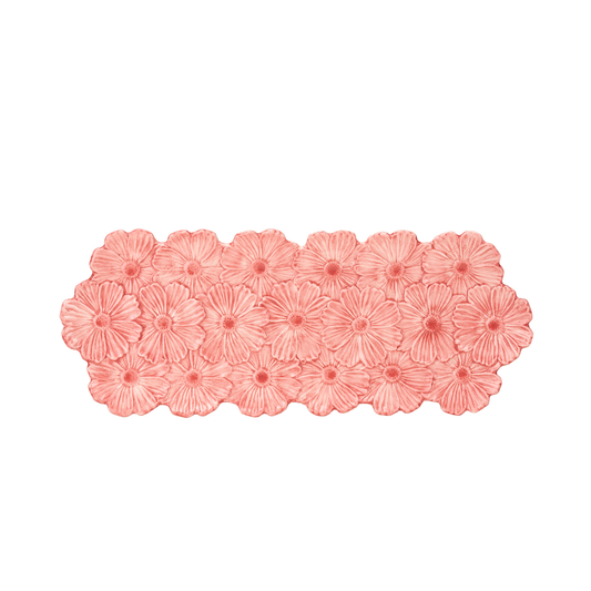 VASSOIO MARGHERITA FADE MAISON | in porcellana | 38x15cm