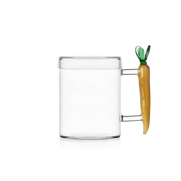 TISANIERA CAROTA VEGETABLES ICHENDORF MILANO - in vetro borosilicato | Adele Cherie