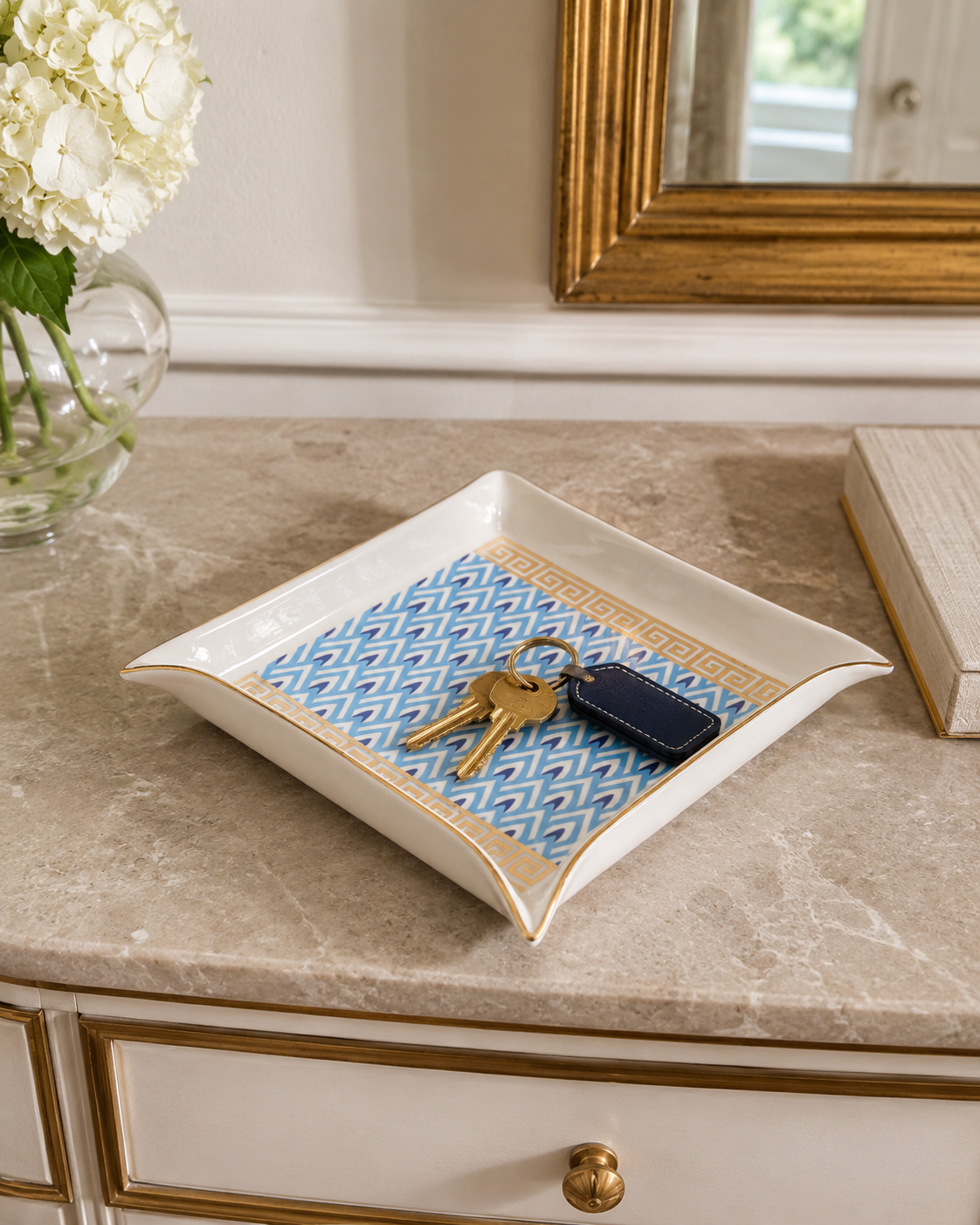 VUOTATASCHE ZEUS ORO GREEK HENRIETTE | in ceramica e oro | varie misure