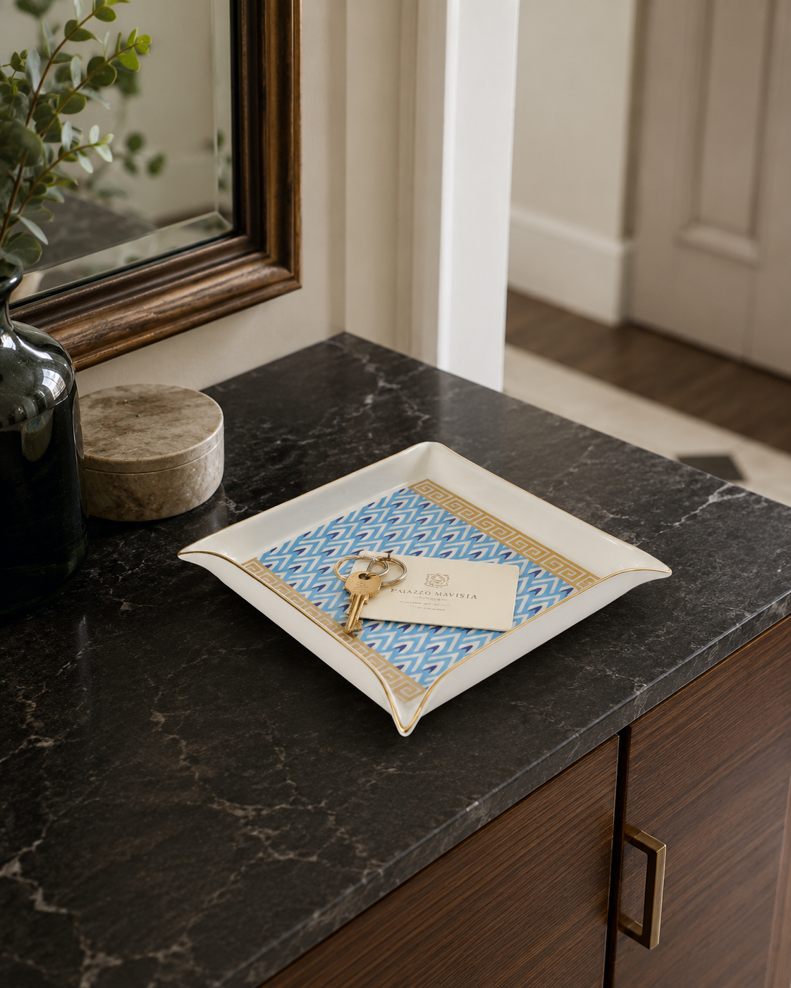 VUOTATASCHE ZEUS ORO GREEK HENRIETTE | in ceramica e oro | varie misure