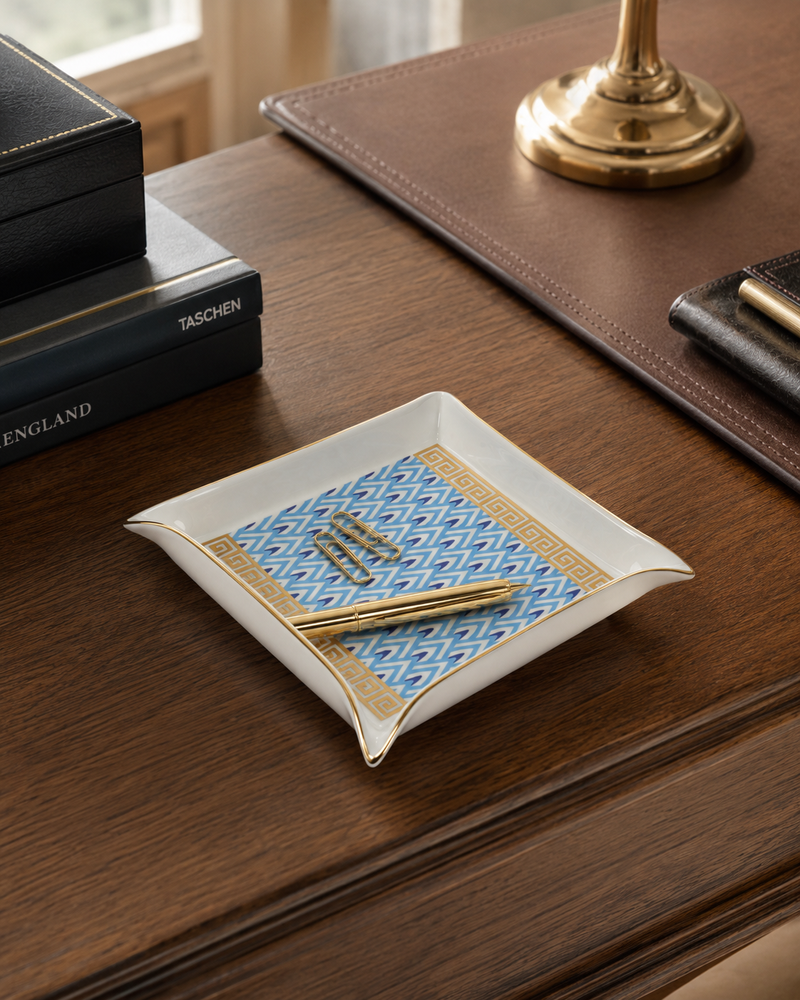 VUOTATASCHE ZEUS ORO GREEK HENRIETTE - in ceramica e oro - varie misure | Adele Cherie