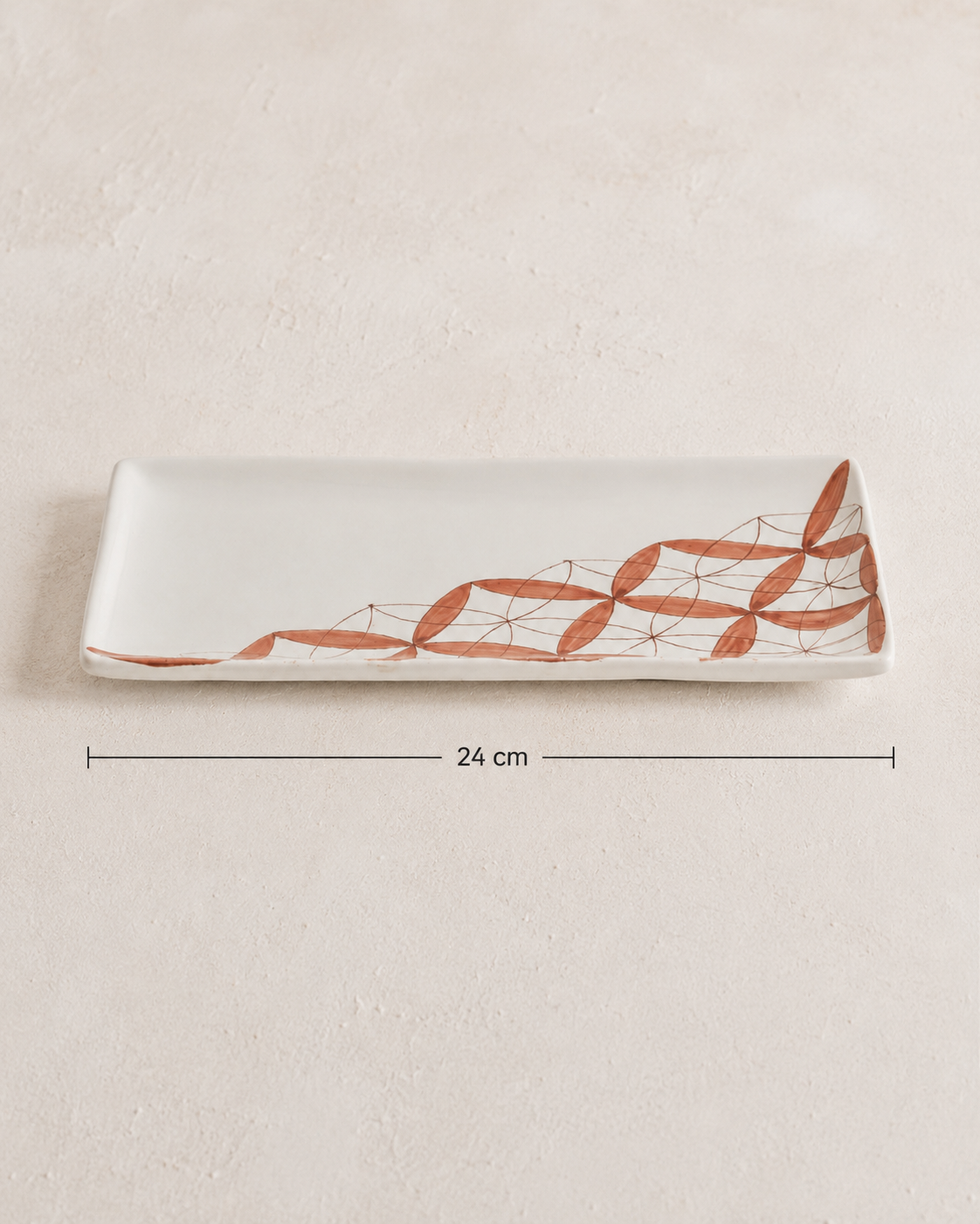 PLATEAU ASSILAH SOPHIE MARIAGE | en céramique | 24cm