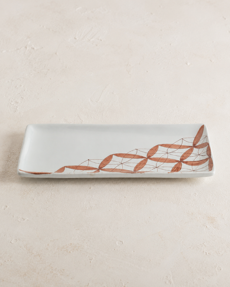 PLATEAU ASSILAH SOPHIE MARIAGE | en céramique | 24cm
