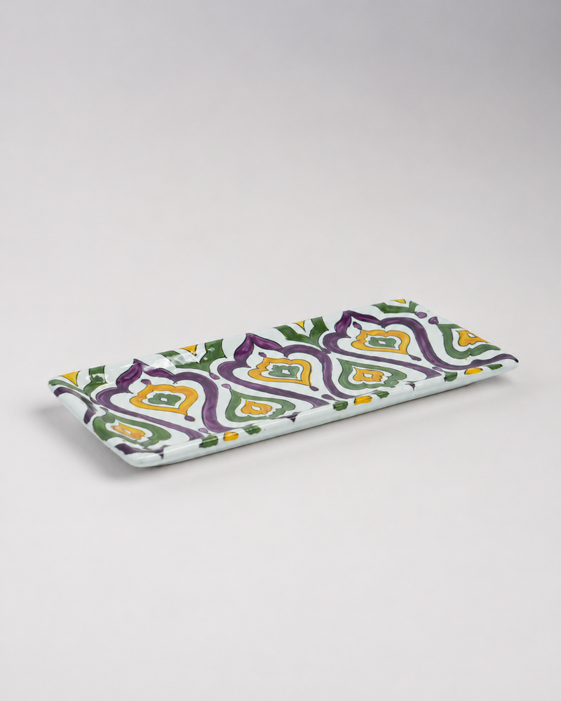 VASSOIO MARRAKECH SOPHIE MARIAGE | in ceramica vari colori | 24cm