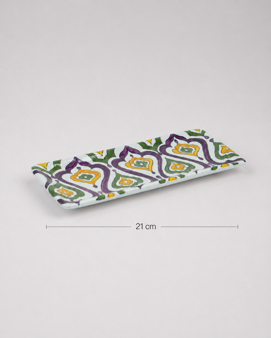 VASSOIO MARRAKECH SOPHIE MARIAGE | in ceramica vari colori | 24cm