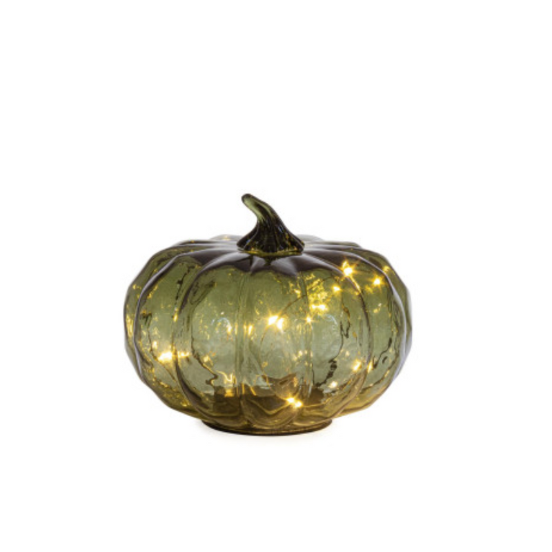 ZUCCA AUDRY BIZZOTTO - con led in vetro vari colori - Ø15x12cm | Adele Cherie