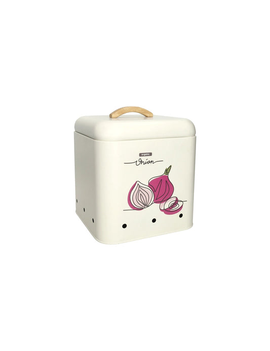 BARATTOLO ONION BRANDANI | in metallo | 20x20x23cm