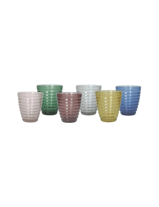 BICCHIERI NEBULA BRANDANI | in vetro | 6pz