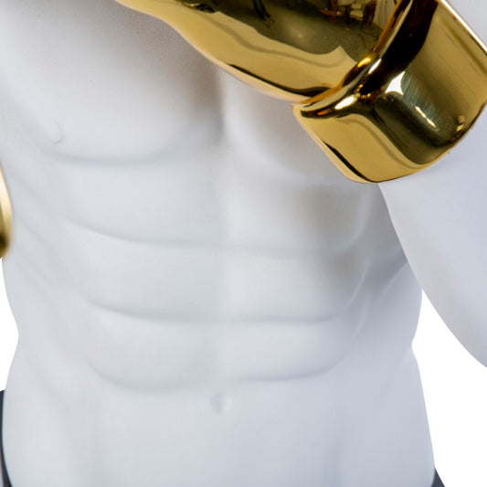 STATUA BOXER ETHAN CHLOE | in resina e marmo | 33x56x56cm
