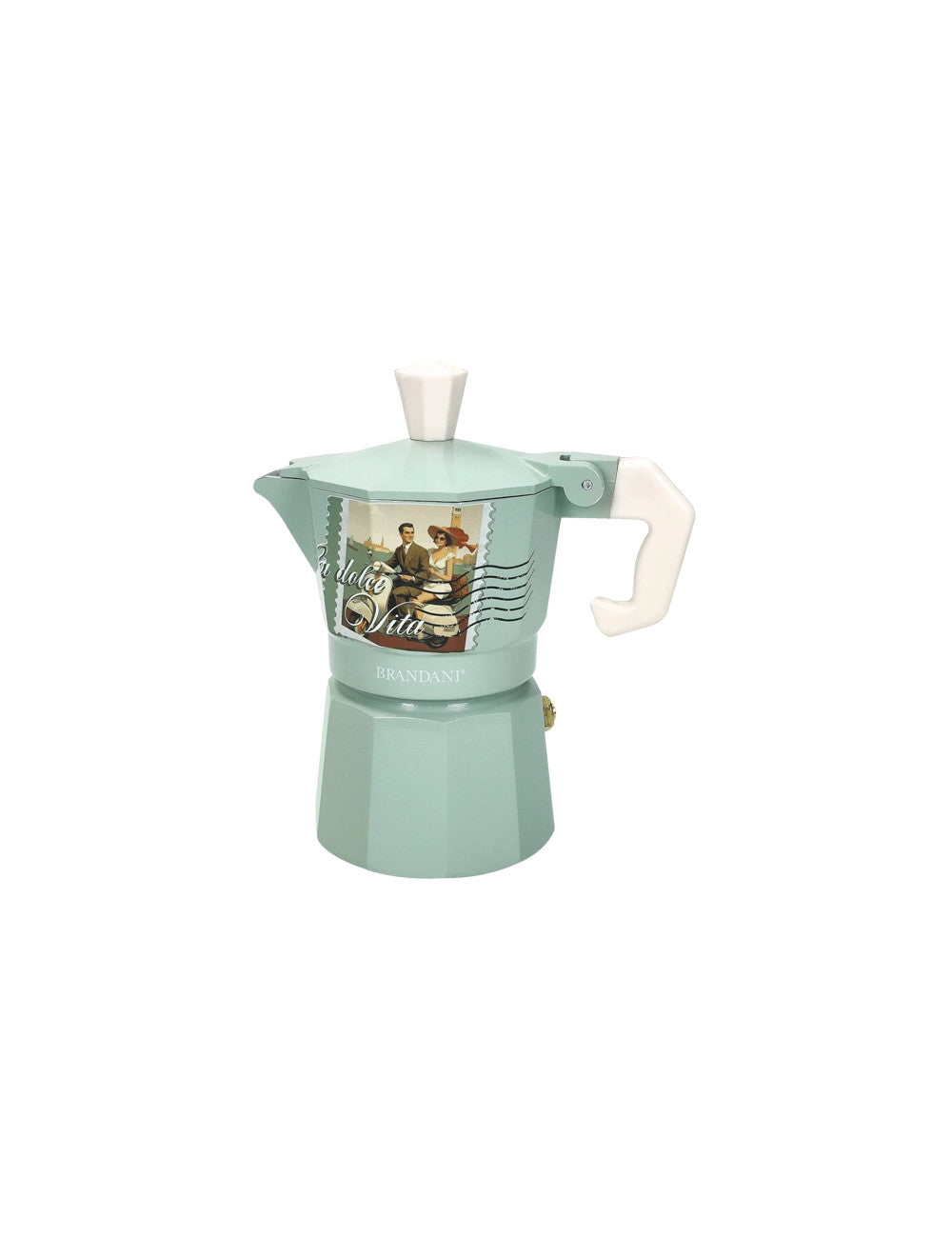 CAFFETTIERA DOLCE VITA BRANDANI | in alluminio vari colori | 1tz