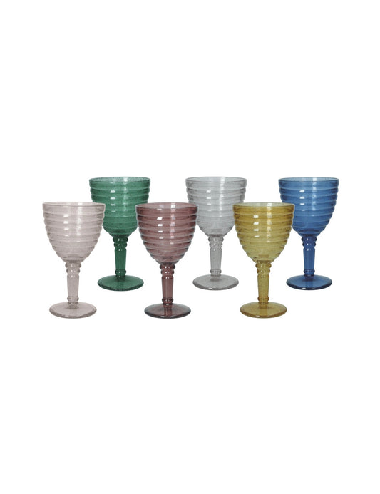 CALICI NEBULA BRANDANI | in vetro | 6pz