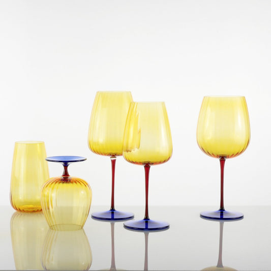 CALICE GIN JOY WEISSESTAL | in vetro vari colori | 2pz
