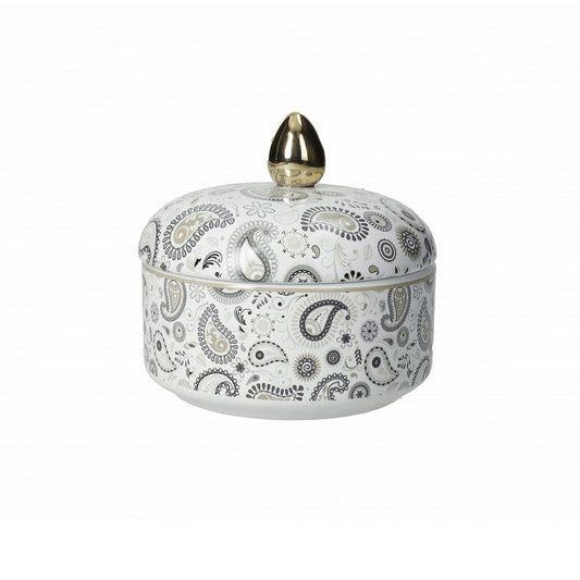 CANDELA SCRIGNO SHANTI BRANDANI | in ceramica vari colori | Ø11,5x11cm