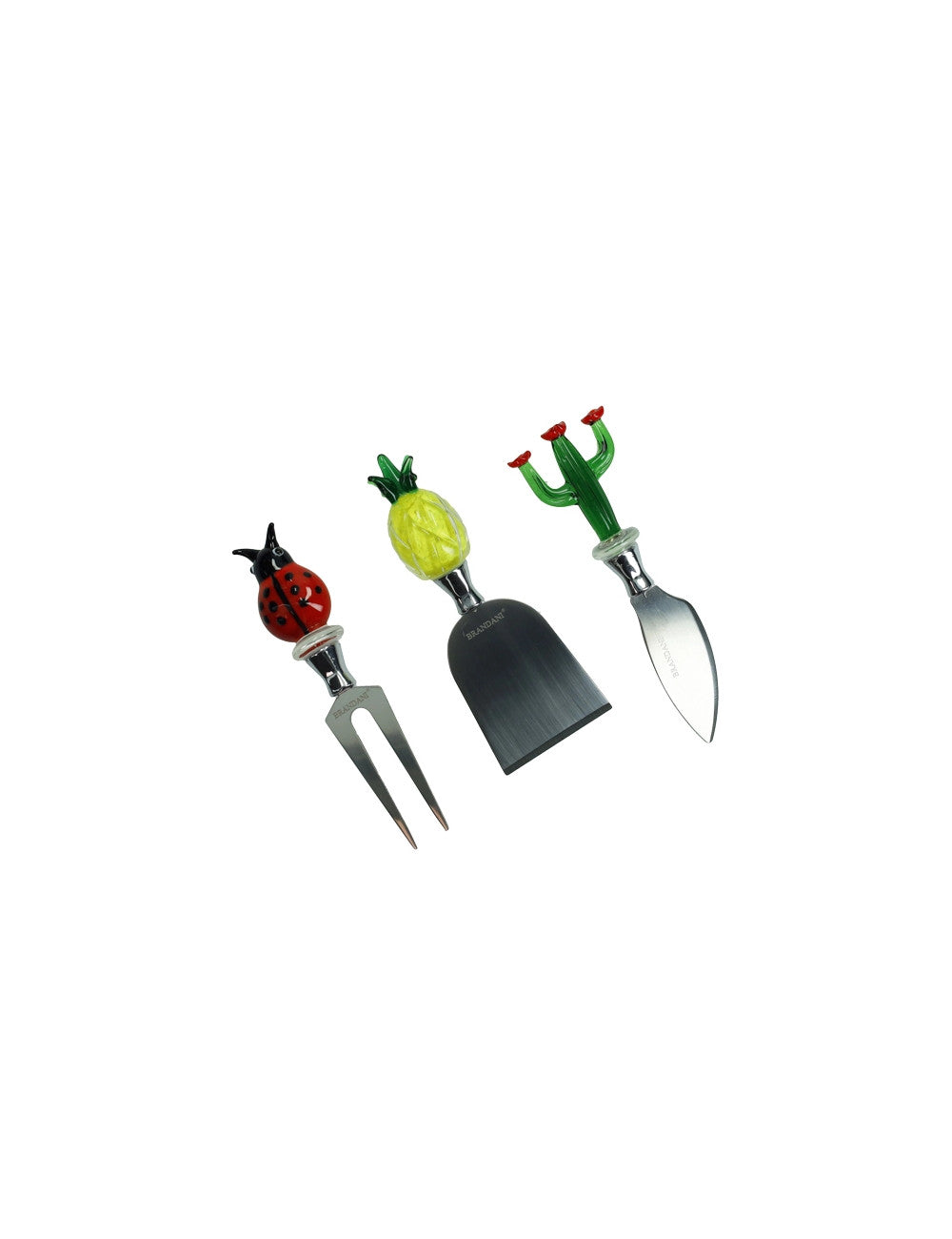 SET COLTELLI FORMAGGIO TROPICAL BRANDANI | 3pz
