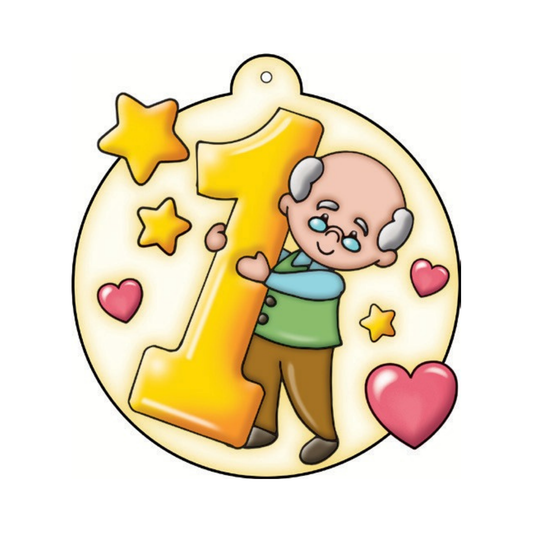 APPENDINO MOOD "NONNO" ESTEGO | in resina pennarello incluso