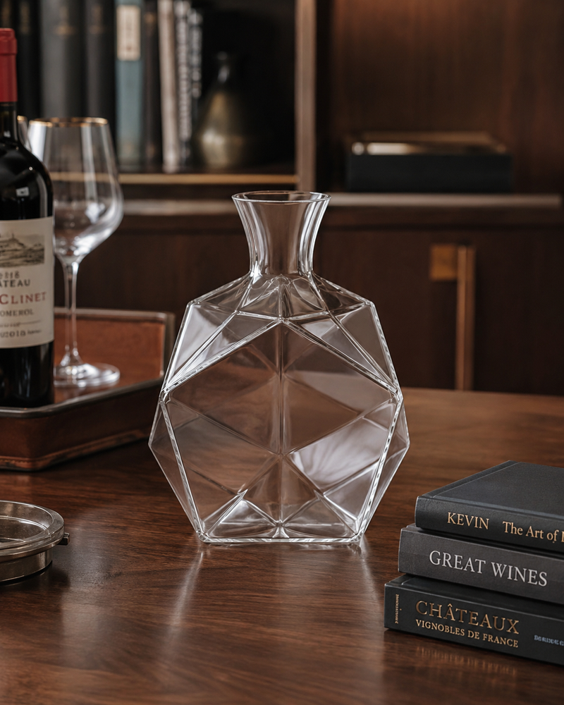 DECANTER DIAMOND BRANDANI | glass | various sizes