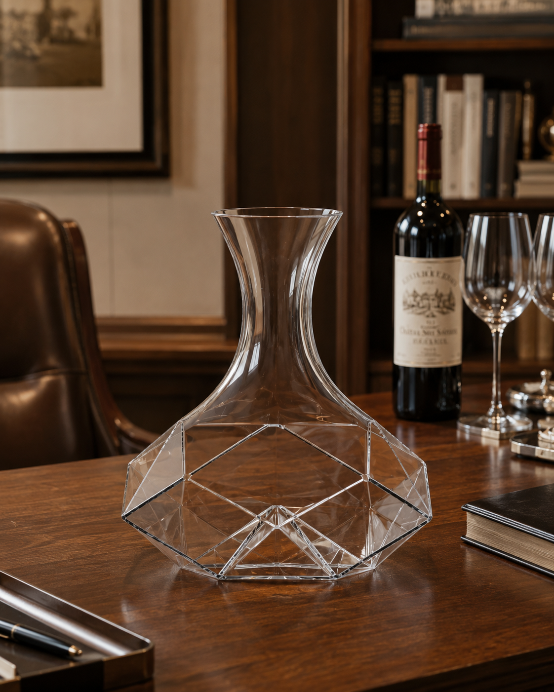 CARAFE DIAMOND BRANDANI | en verre | différentes tailles