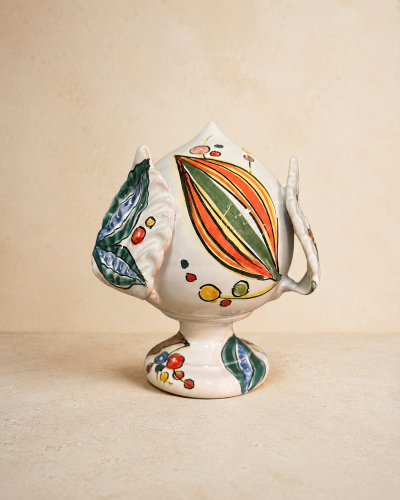 DEMETRA INDIANO | Pumo décoré de feuilles | différentes tailles