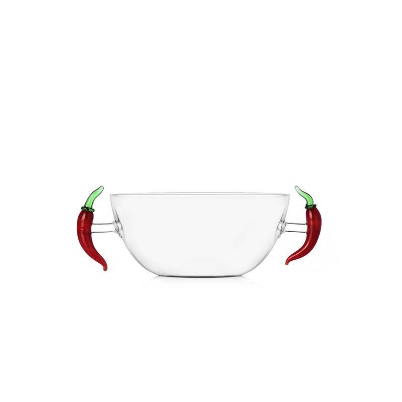 COPPA PEPERONCINI VEGETABLES ICHENDORF MILANO - in vetro - Ø13x6cm | Adele Chérie