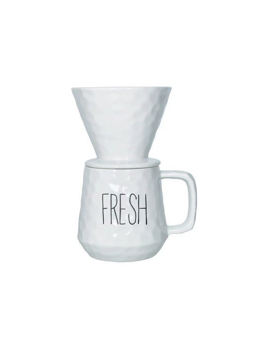 MUG CON FILTRO NEW AGE BRANDANI | in ceramica | Ø10x20cm