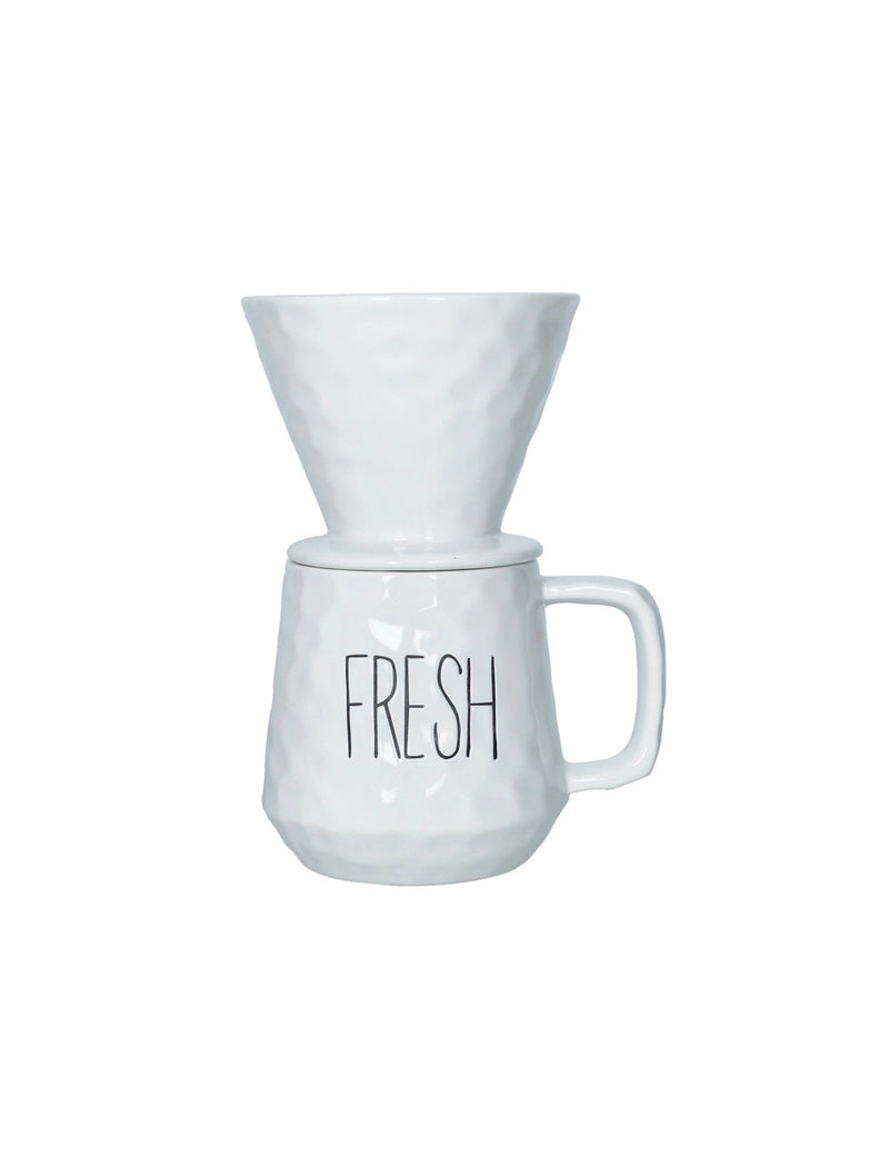 MUG CON FILTRO NEW AGE BRANDANI | in ceramica | Ø10x20cm