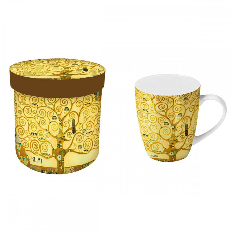 MUG ALBERO DELLA VITA KLIMT ALLEN DESIGNS - in ceramica - Ø10,5cm | Adele Cherie