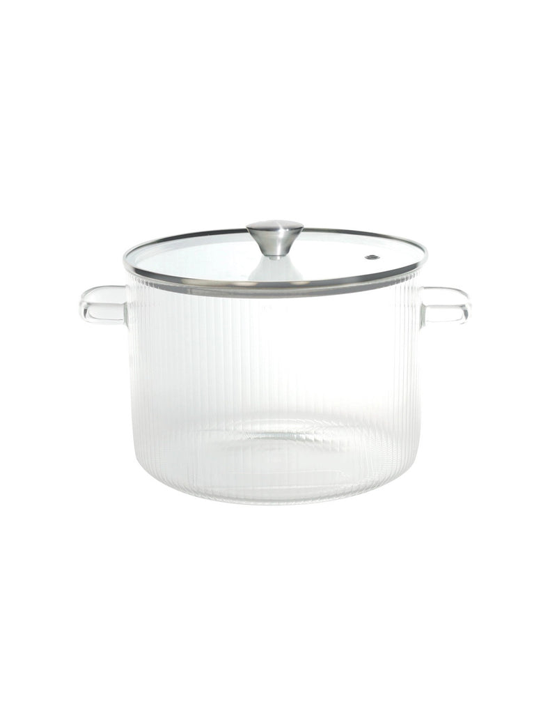 PENTOLA TRASPARENTE BRANDANI | in vetro borosilicato | varie misure