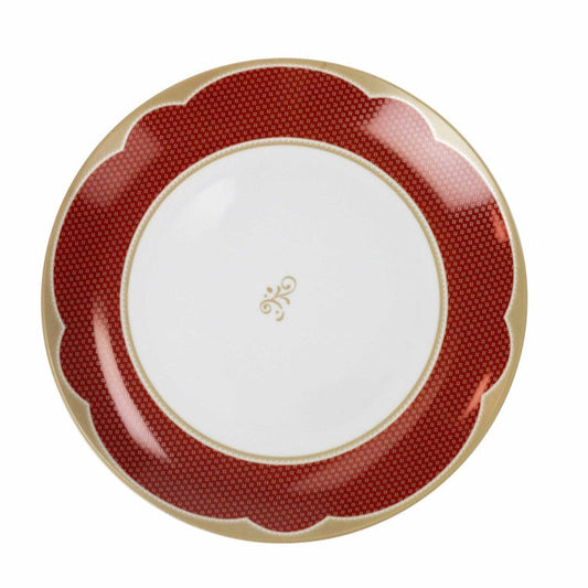 PIATTO DA PORTATA GOCCIA D'ORO BRANDANI | in porcellana | Ø30cm