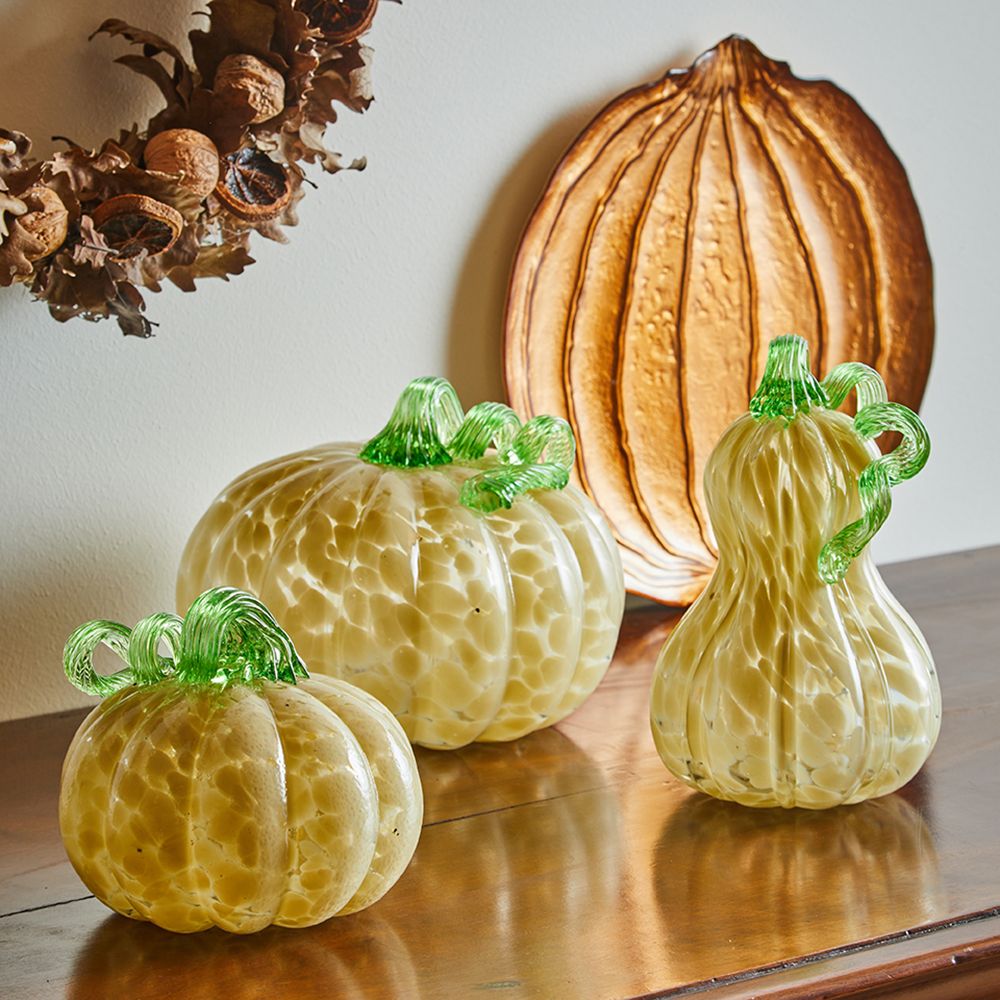 PIATTO ZUCCA ANDREA FONTEBASSO - in vetro - 23x23cm - foto 2 | Adele Chérie