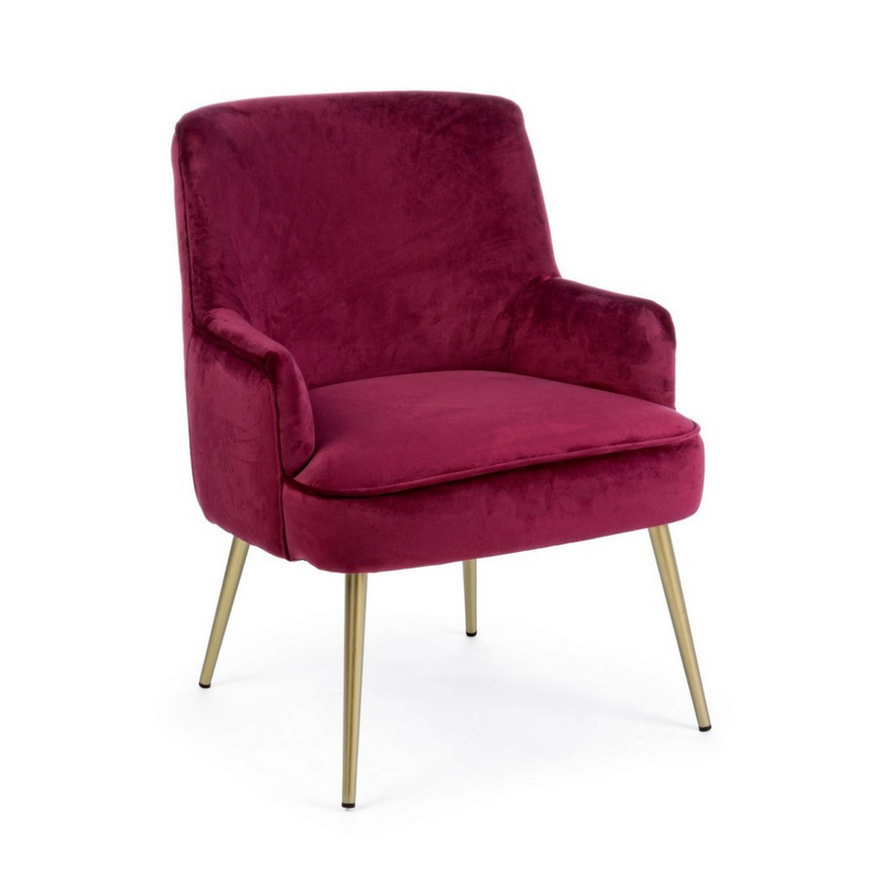 POLTRONA CLELIA BIZZOTTO - in velluto - 60x66x82cm | Adele Chérie