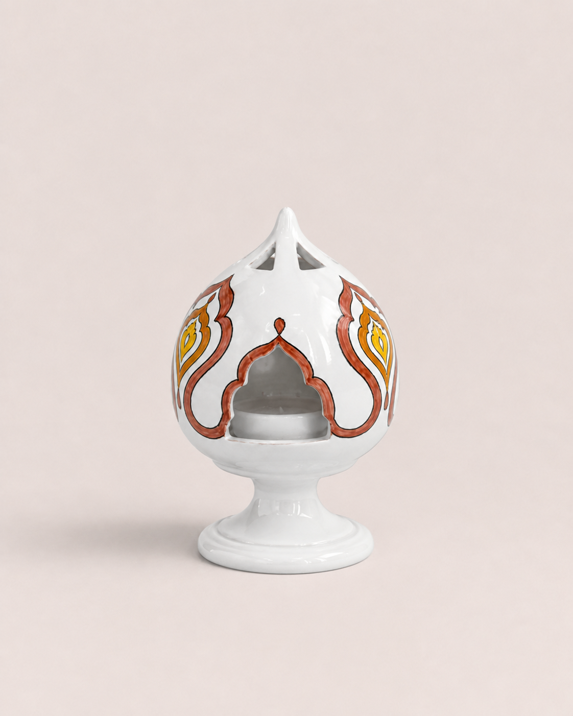 PORTACANDELA MARRAKECH SOPHIE MARIAGE | in ceramica vari colori | 15cm