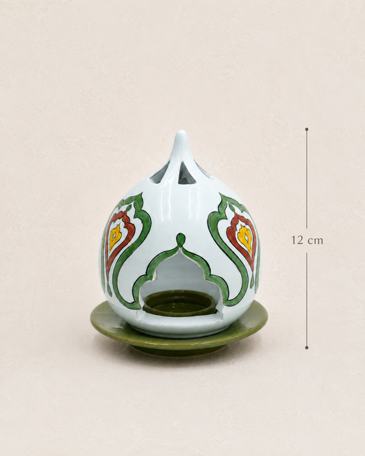 PORTACANDELA MARRAKECH SOPHIE MARIAGE | in ceramica vari colori | 12cm