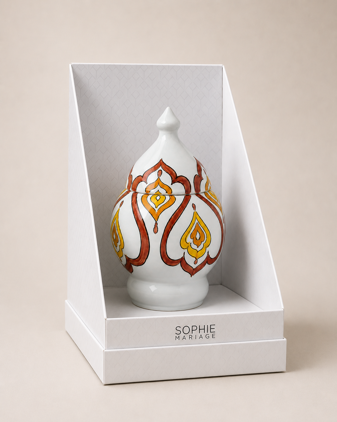 POTICHE LANTERNA MARRAKECH SOPHIE MARIAGE | in ceramica vari colori | 21cm