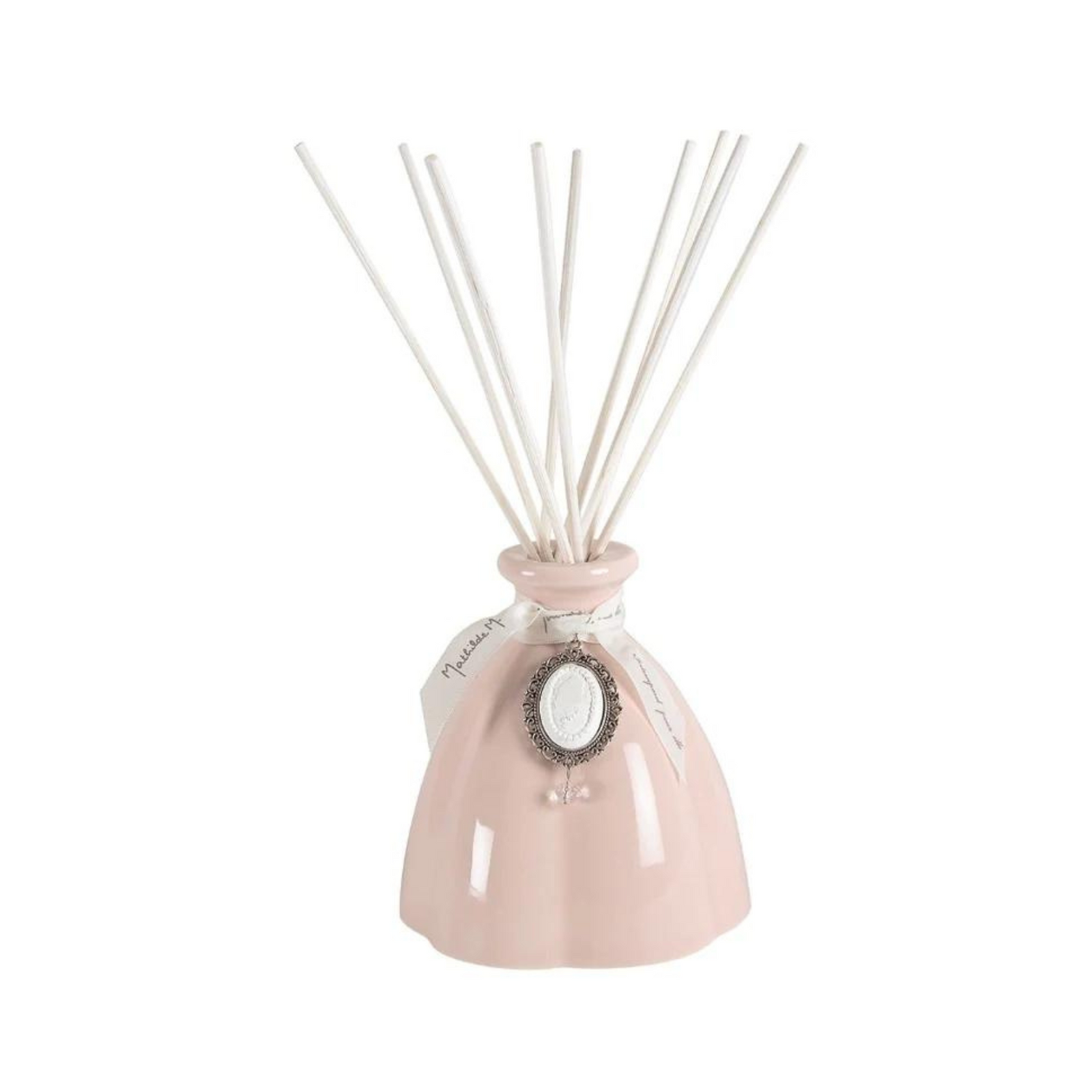 PROFUMATORE PER AMBIENTE MARQUISE ROSA MATHILDE M. - in ceramica con ciondolo - 200ml | Adele Chérie