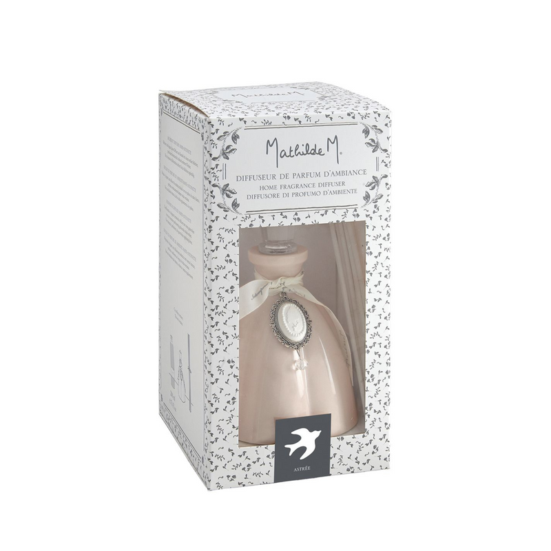 PROFUMATORE PER AMBIENTE MARQUISE ROSA MATHILDE M. - in ceramica con ciondolo - 200ml | Adele Chérie