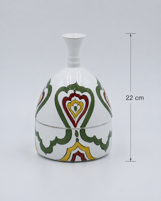 SCATOLA MARRAKECH SOPHIE MARIAGE | in ceramica vari colori | 22cm