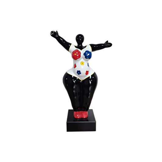 SCULTURA MAMY AMBIENTI GLAMOUR | in poliresina e marmo | 37x18x54cm