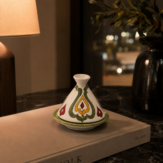 TAJINE FIORE DEL DESERTO SOPHIE MARIAGE | in ceramica | 8cm