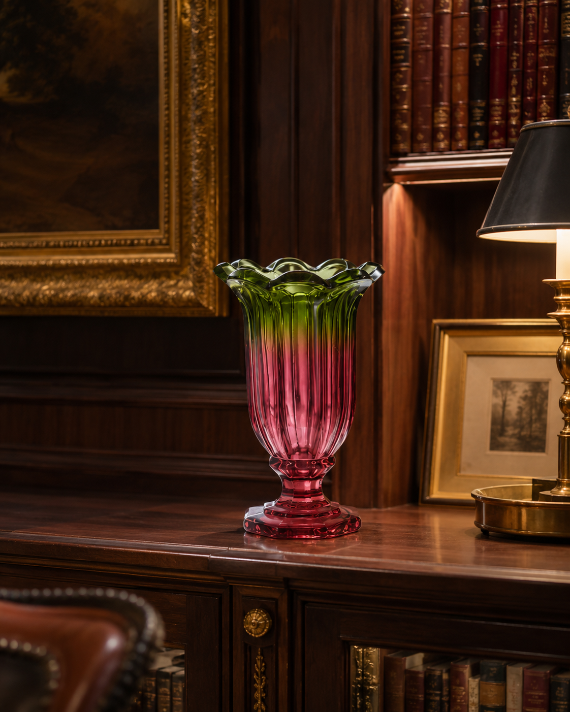 VASO FAZZOLETTO C.V. CRISTAL | in vetro | 22x32cm