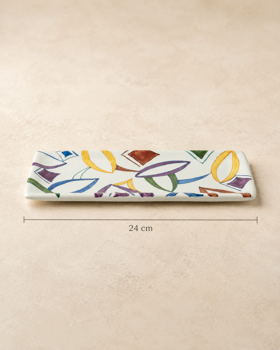 VASSOIO FRAMMENTI SOPHIE MARIAGE | in ceramica | 24cm