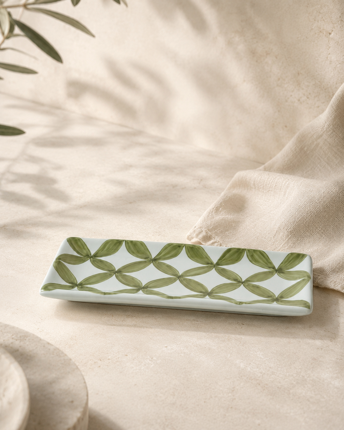 PLATEAU ZAGORA SOPHIE MARIAGE | en céramique | 24cm
