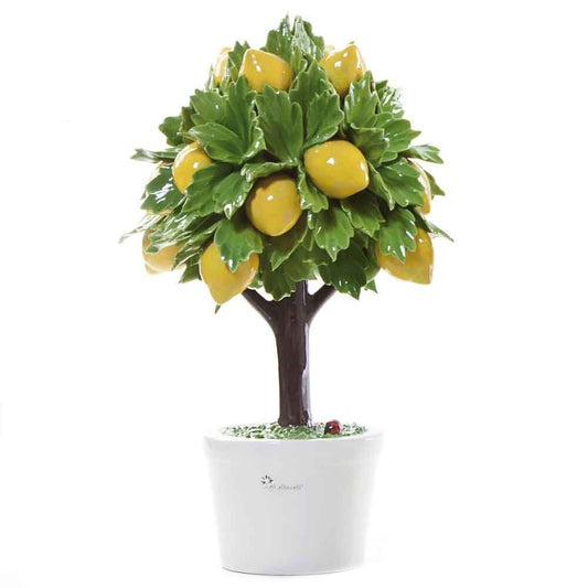ALBERO LIMONE GLI ALBERELLI | in ceramica di Capodimonte | varie misure - Ø23x33cm | Adele Chérie - articoli da regalo e bomboniere